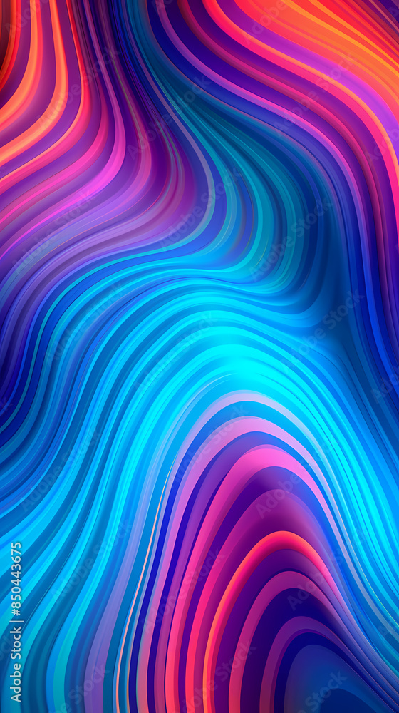 Obraz premium Abstract colorful waves