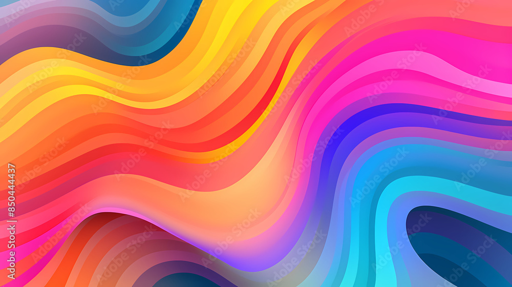 Abstract colorful waves Abstract colorful waves