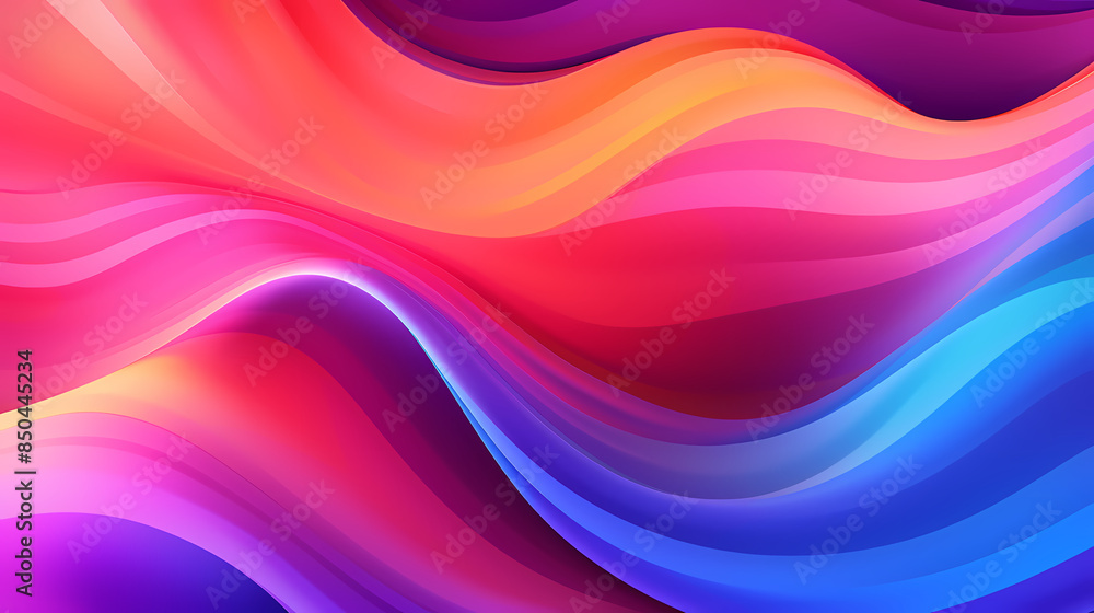 Abstract colorful waves Abstract colorful waves