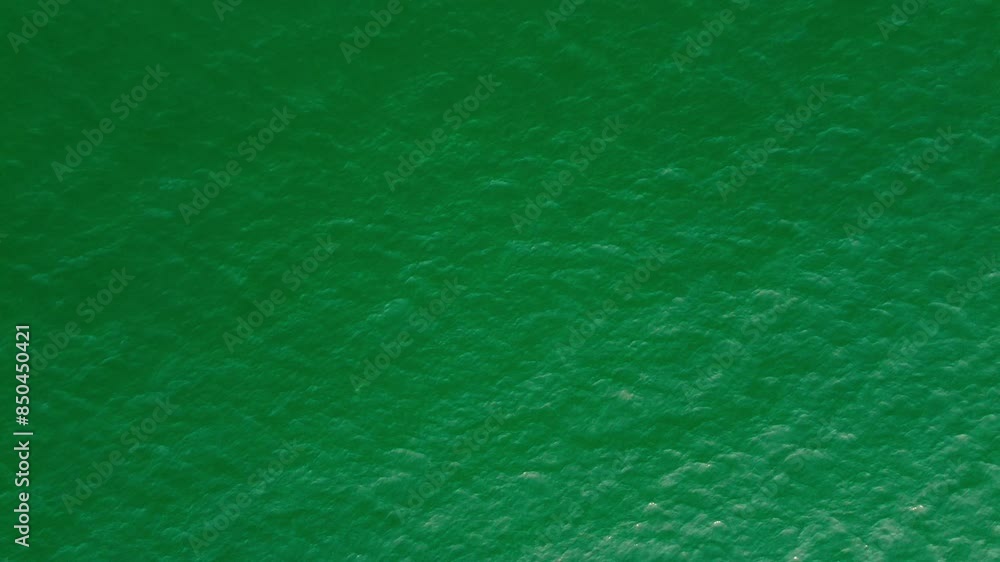 Aerial Drone Ascending Flyover Calm Green Waters And Small Waves At Bass Lake, California Aerial Drone Ascending Flyover Calm Green Waters And Small Waves At Bass Lake, California