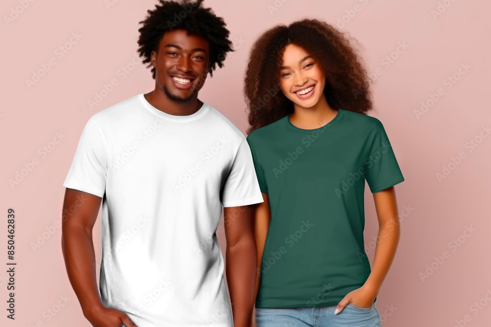 Fototapeta premium Men's t-shirt png transparent mockup