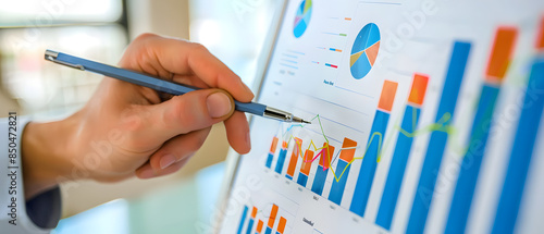 Real-Time Financial Trend Analysis Ultrawide Whiteboard Visualization