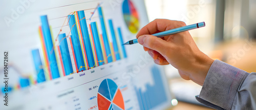 Whiteboard Magic Capturing Financial Trends and People’s Insights in Ultrawide