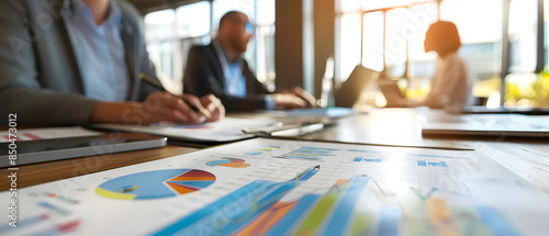Mastering Graph Analysis on Paper Ultrawide 219 Desk Perspective