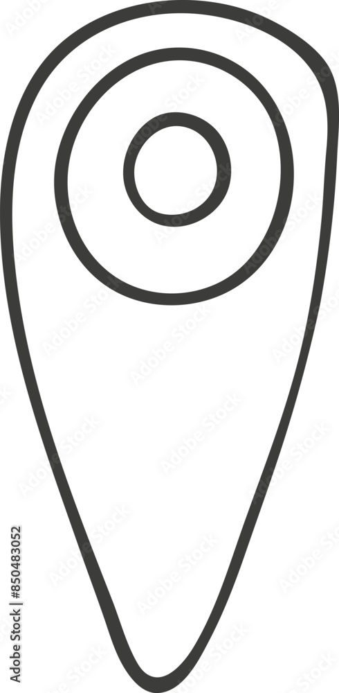 Location marker icon. Hand drawn, doodle style. Vector picture.
Location marker icon. Hand drawn, doodle style. Vector picture.