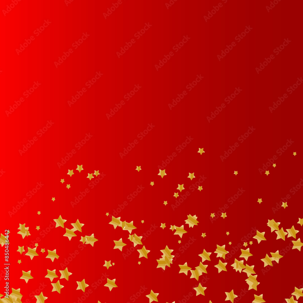 Red Christmas Gold Stars New Year Gradient Background Red Christmas Gold Stars New Year Gradient Background