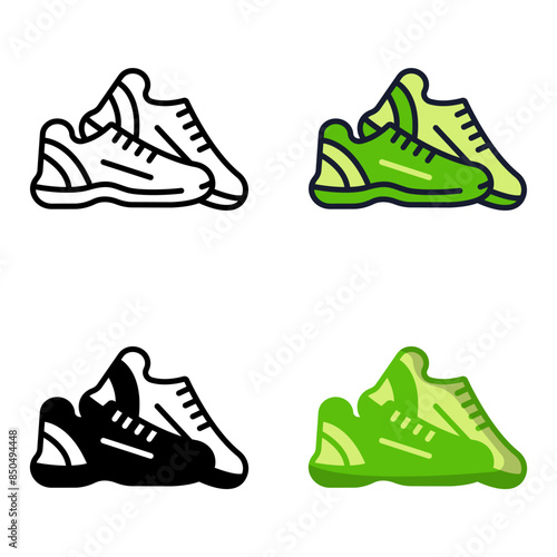 The Badminton Shoes icon represents specialized footwear designed for optimal performance on badminton courts.