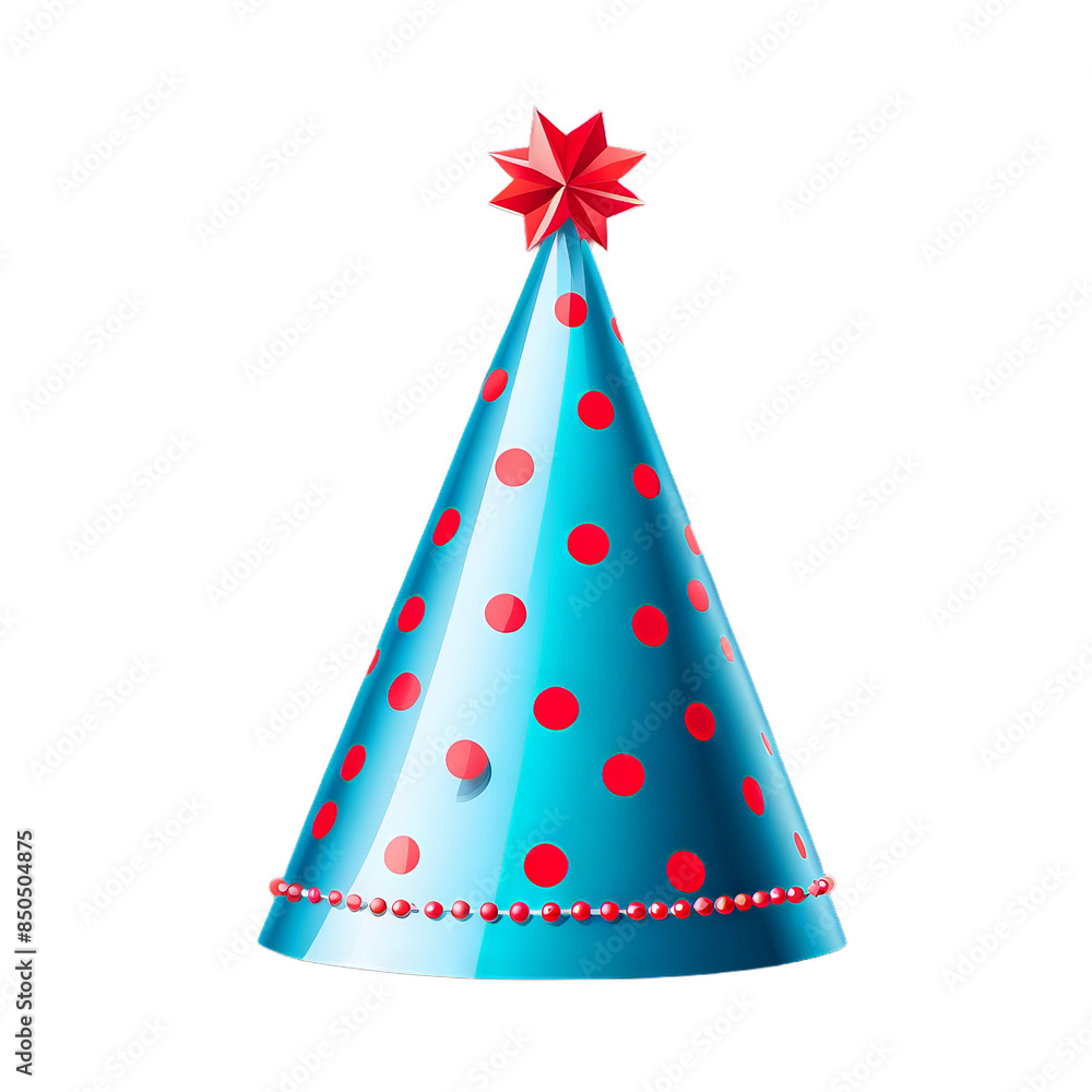party hats isolated on white party hats isolated on white