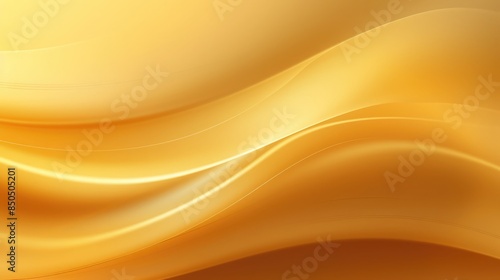 Golden background. Abstract light gold metal gradient. Vector blurred illustration