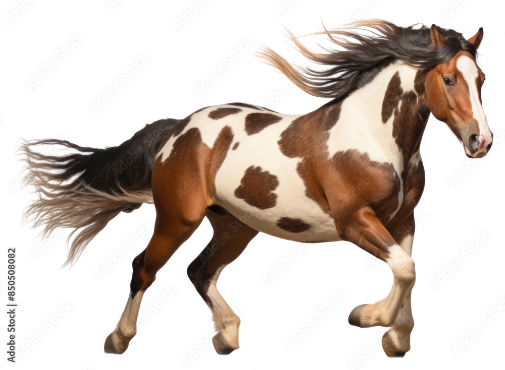 Obraz premium PNG Horse stallion mammal animal.