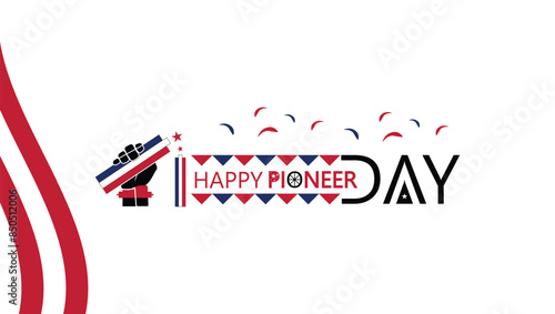 Captivating Poster Design to Commemorate Pioneer Day