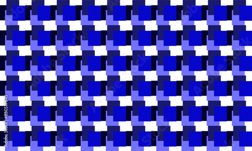blue background, abstract background with squares strip of blue rectangle block strip seamless repeat pattern, replete patter image design for fabric printing or wallpaper or wrap package print, blue 