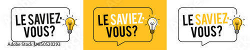 Le saviez-vous ?