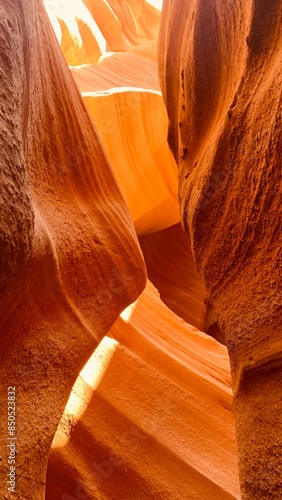 The Antelope canyon