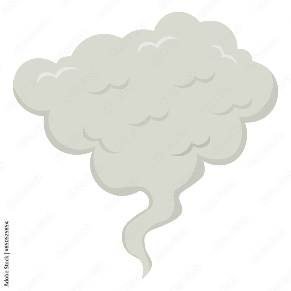 Cartoon smoke set. Vector smoke set special effects template Cartoon smoke set. Vector smoke set special effects template
