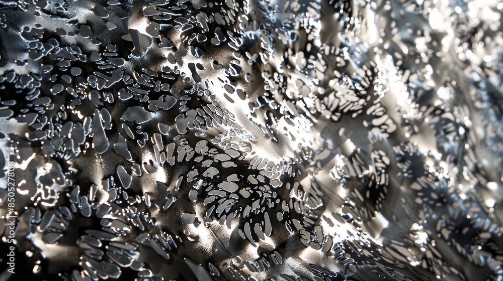 Light and shadow interplay with silver and black patterns Black Friday mystery Light and shadow interplay with silver and black patterns Black Friday mystery