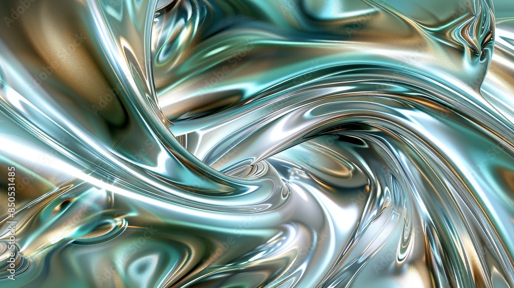 Abstract streams of silver and gold with hues suggesting opulence backdrop Abstract streams of silver and gold with hues suggesting opulence backdrop