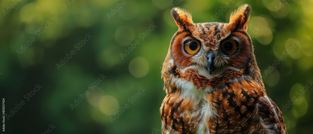 Owls, with their keen eyes and silent flight, embody the essence of nighttime hunters. Their brown and white feathers camouflage them in natural habitats Owls, with their keen eyes and silent flight, embody the essence of nighttime hunters. Their brown and white feathers camouflage them in natural habitats