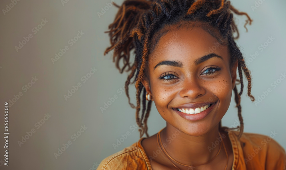 Radiant African American Woman Embracing Self-Love, Joyful Smile Exuding Confidence and Positivity in Casual Attire, Inspiring Self-Care and Acceptance Radiant African American Woman Embracing Self-Love, Joyful Smile Exuding Confidence and Positivity in Casual Attire, Inspiring Self-Care and Acceptance