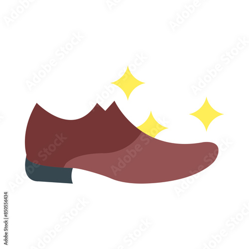 Shoe Shine Cloths flat icon