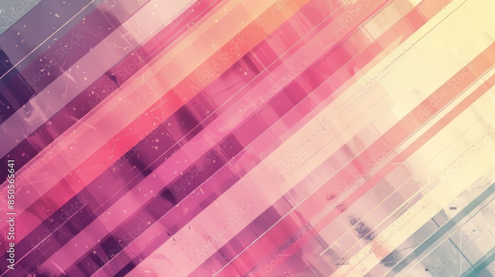 Abstract Pink and Yellow Diagonal Stripes Background Abstract Pink and Yellow Diagonal Stripes Background