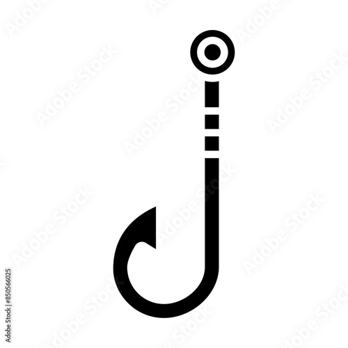 Hook glyph icon