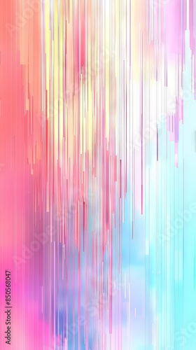 Abstract Pastel Colors With Vertical Strokes and Light Splashes Background