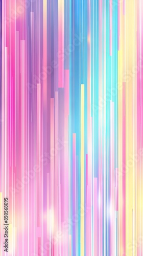 Abstract Pastel Colors With Vertical Strokes and Light Splashes Background