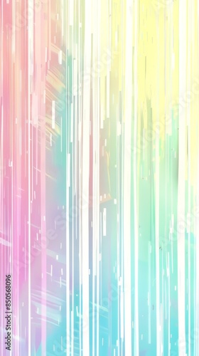 Abstract Pastel Colors With Vertical Strokes and Light Splashes Background