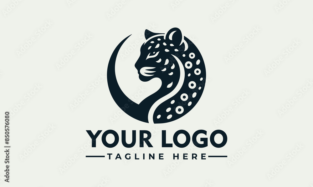 Leopard Vector Logo Embrace the Strength and Elegance with the Enchanting Leopard Vector Logo Symbolize Agility, Adaptability, and Confidence