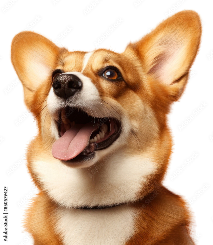PNG A corgi portrait mammal animal. PNG A corgi portrait mammal animal.