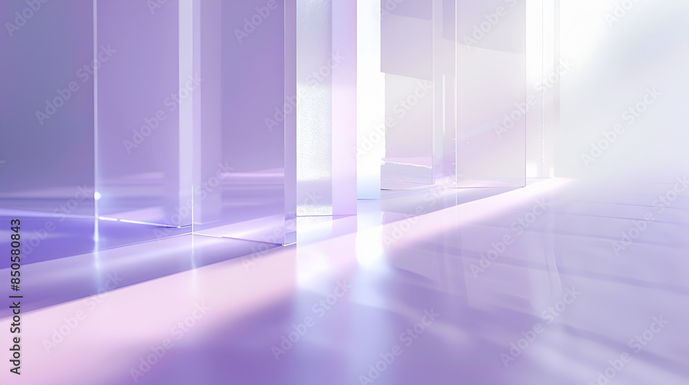 a light powerpoint background graphic with a light white and violet minimalistic geometric pattern made of frosted glass lit from behind a light powerpoint background graphic with a light white and violet minimalistic geometric pattern made of frosted glass lit from behind
