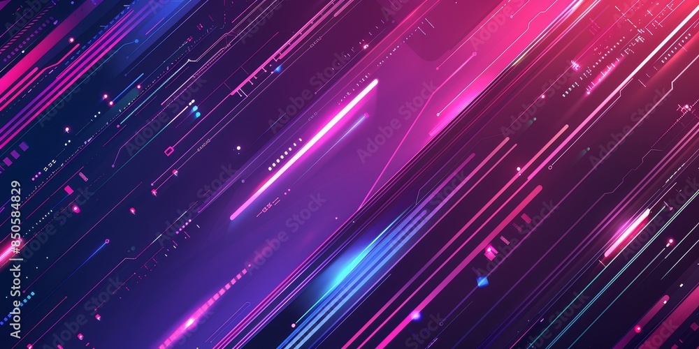 Abstract Diagonal Speed Light Trails - An abstract background featuring vibrant pink and purple speed light trails with dynamic diagonal lines Abstract Diagonal Speed Light Trails - An abstract background featuring vibrant pink and purple speed light trails with dynamic diagonal lines