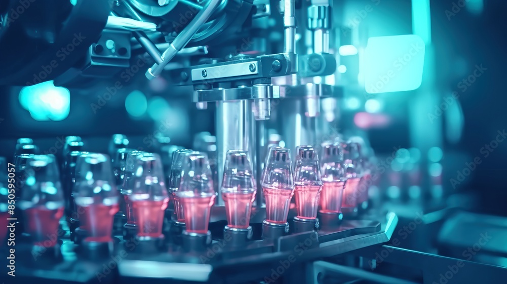 Process of automatic cosmetic industry Process of automatic cosmetic industry