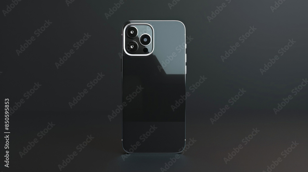smartphone with a gradient grey to black background, displaying futuristic wallpaper. smartphone with a gradient grey to black background, displaying futuristic wallpaper.