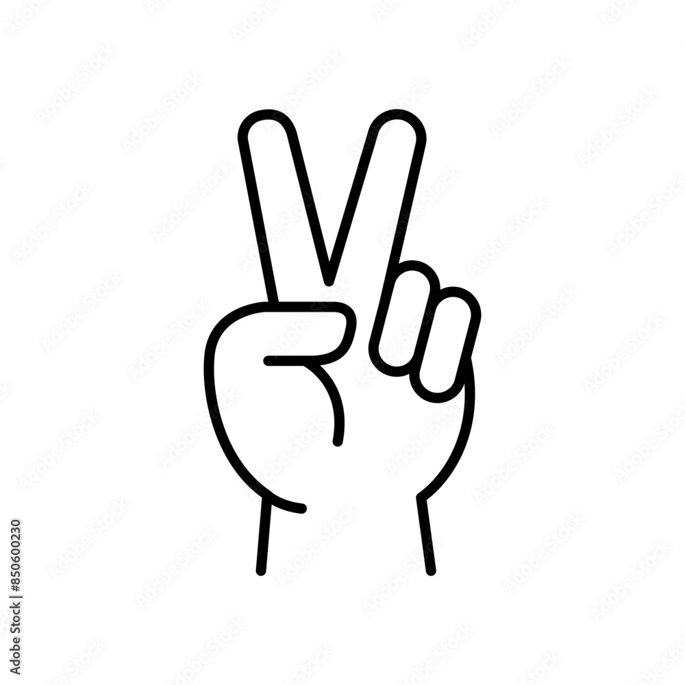 Peace sign outline icons, minimalist vector illustration ,simple transparent graphic element .Isolated on white background Peace sign outline icons, minimalist vector illustration ,simple transparent graphic element .Isolated on white background