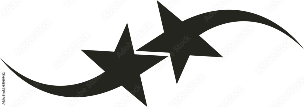 Obraz premium Star tech vector: The epitome of innovation, merging cutting-edge tech with visionary design, propelling industries into the future with transformative power.