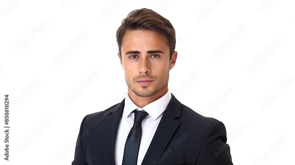 portrait of a businessman handsome isolated portrait of a businessman handsome isolated