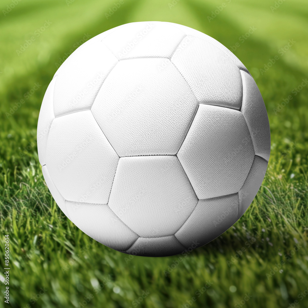 Obraz premium Soccer ball png mockup, transparent design