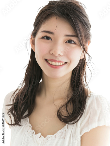 Photo of young beautiful asian japanese chinese hong kong korean girl lady woman