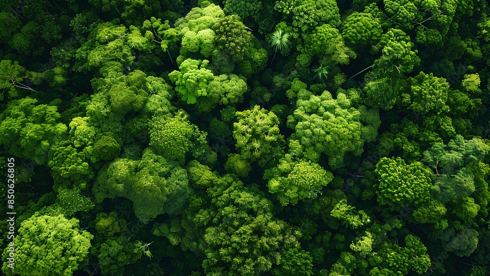 Naklejka premium Forest 