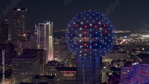 Dallas Skyscrapers Night 3