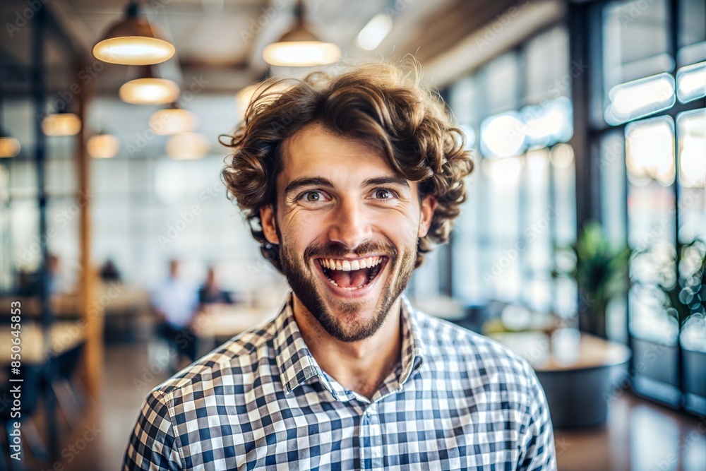 Young Startup Founder: A close-up of a young startup founder, exuding energy and enthusiasm, symbolizing new business ventures.
Young Startup Founder: A close-up of a young startup founder, exuding energy and enthusiasm, symbolizing new business ventures.