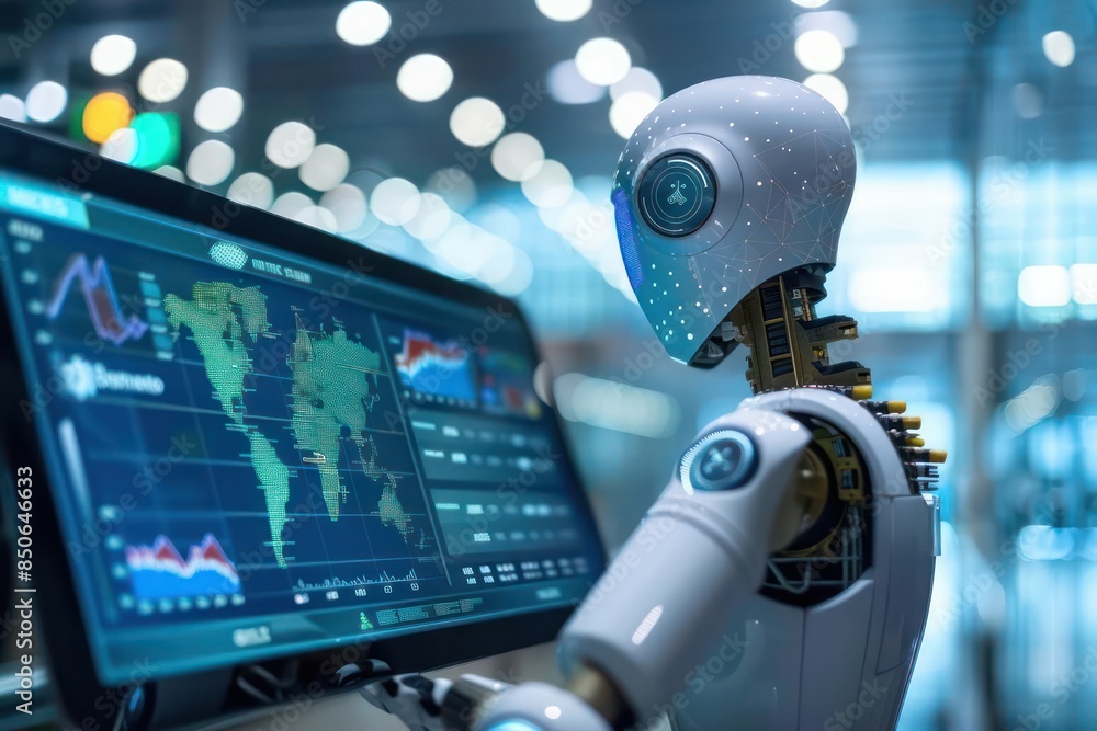 A hightech virtual assistant using AI to manage personal finance, budget planning, and investment strategies A hightech virtual assistant using AI to manage personal finance, budget planning, and investment strategies