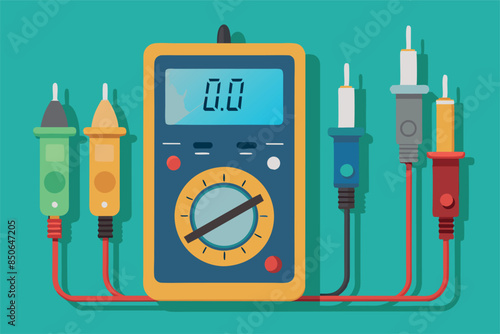 A digital multimeter is a device used to measure electrical quantities. A tool in electrical and electronic diagnosis and troubleshooting.