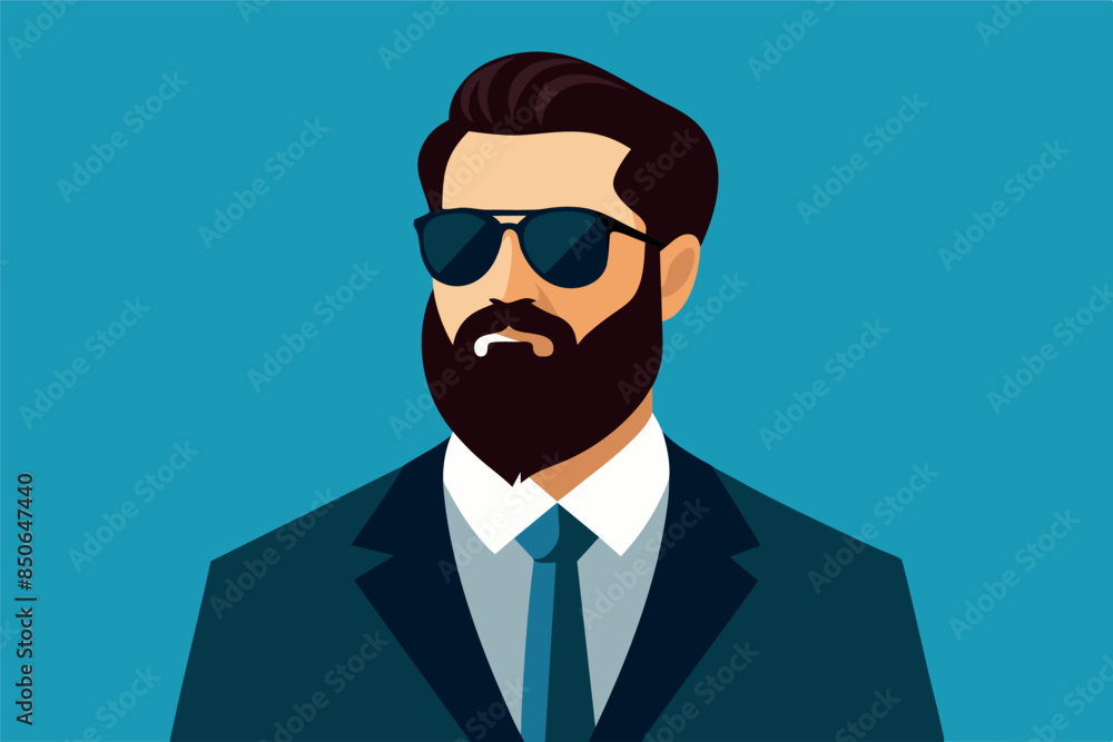 a man in sunglasses, dressed in a suit. the theme of anonymity, the concept of privacy in the digital age a man in sunglasses, dressed in a suit. the theme of anonymity, the concept of privacy in the digital age
