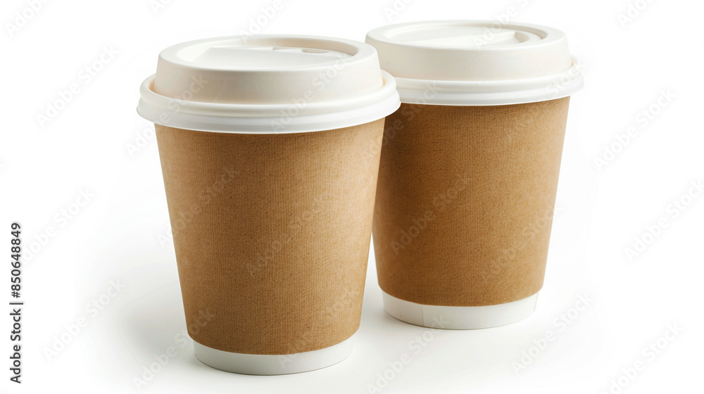 Coffee cups mockup. Coffee cups mockup.