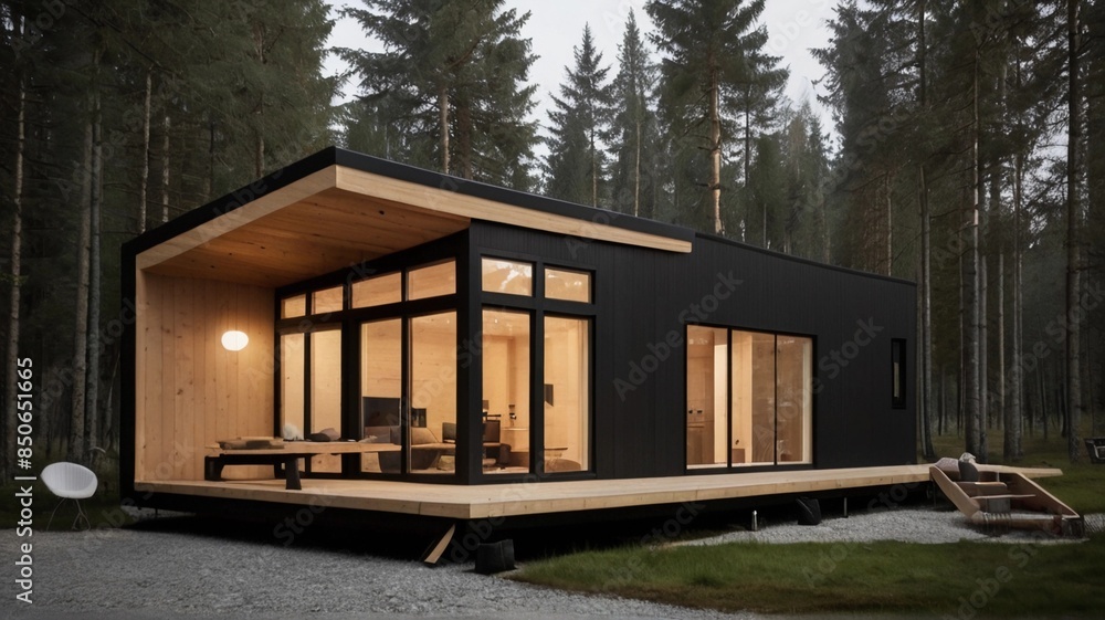 Modern Prefab Tiny Home scandinavian home
Modern Prefab Tiny Home scandinavian home