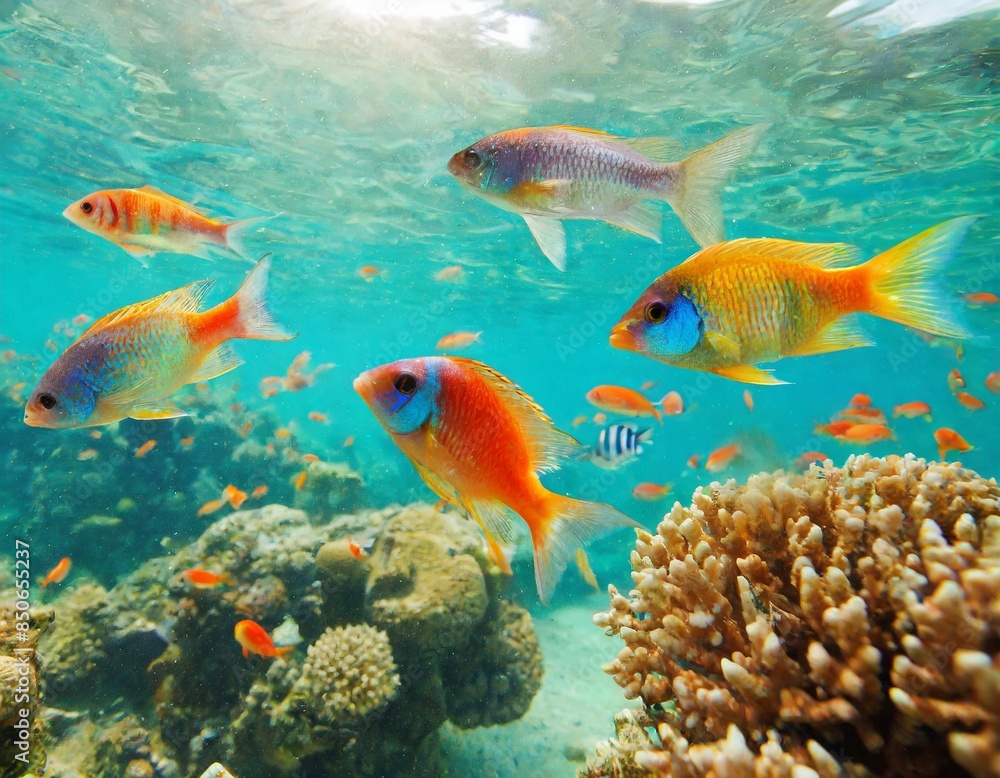 Bunte Fische Bunte Fische