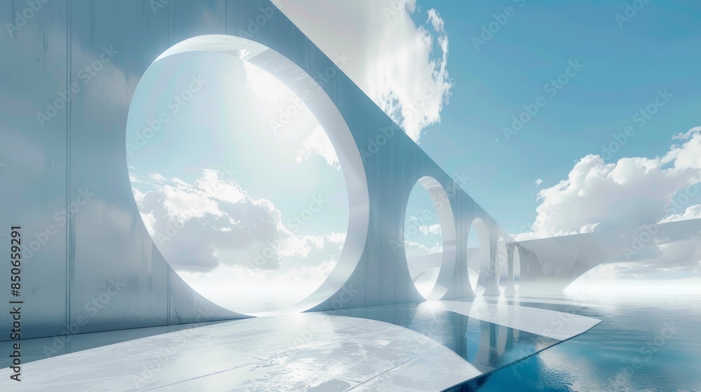 white abstract 3d architecture white abstract 3d architecture